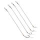 CR-G004 MOSODO 2PCS 2 4 6 8# High Carbon Steel Fishing Hook Freshwater Fishing Hooks