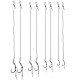 CR-G004 MOSODO 2PCS 2 4 6 8# High Carbon Steel Fishing Hook Freshwater Fishing Hooks CR-G004 MOSODO 2PCS 2 4 6 8# High Carbon Steel Fishing Hook Freshwater Fishing Hooks