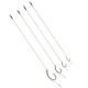 CR-K001 2PCS High Carbon Steel Fishing Hook Barbless Carp Hooks Lead Line Sea Freshwater CR-K001 2PCS High Carbon Steel Fishing Hook Barbless Carp Hooks Lead Line Sea Freshwater