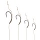 CR-K001 2PCS High Carbon Steel Fishing Hook Barbless Carp Hooks Lead Line Sea Freshwater CR-K001 2PCS High Carbon Steel Fishing Hook Barbless Carp Hooks Lead Line Sea Freshwater