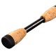 Carbon Fiber 1.8m 2 Section Spinning/Casting Fishing Rod Wooden Handle Fishing Pole Carbon Fiber 1.8m 2 Section Spinning/Casting Fishing Rod Wooden Handle Fishing Pole