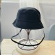 Children Anti-Fog Saliva Dustproof Protective Fisherman Bucket Hat Transparent Protective Mask Hat