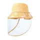 Detachable Fisherman Bucket Hat Transparent Protective Mask Hat Anti-Fog Saliva Fishing Hiking Detachable Fisherman Bucket Hat Transparent Protective Mask Hat Anti-Fog Saliva Fishing Hiking