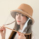 Detachable Fisherman Bucket Hat Transparent Protective Mask Hat Anti-Fog Saliva Fishing Hiking Detachable Fisherman Bucket Hat Transparent Protective Mask Hat Anti-Fog Saliva Fishing Hiking