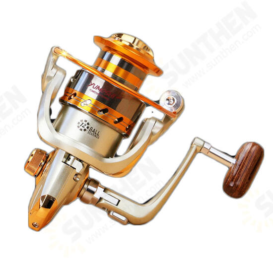 EF3000-6000 5.5:1 12BB Full Metal Spinning Reel Left/Right Hand interchange Fishing Reel