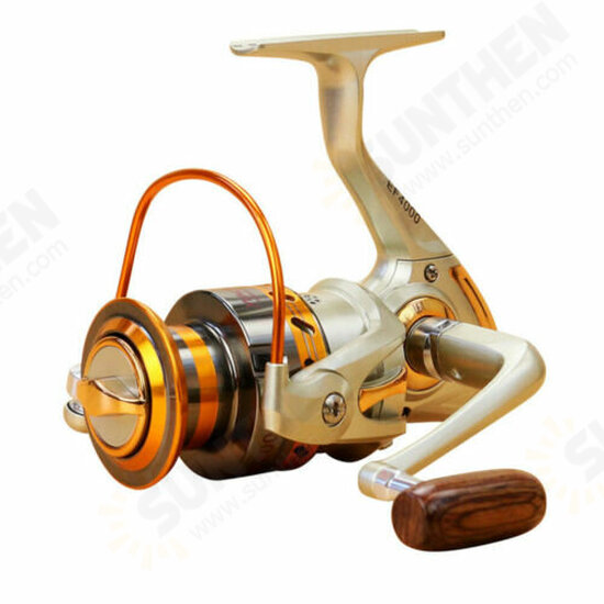 EF3000-6000 5.5:1 12BB Full Metal Spinning Reel Left/Right Hand interchange Fishing Reel