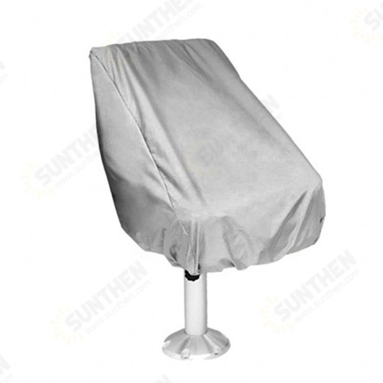 Elastic Closure Protection Boat Seat Cover Waterproof Fishing Ship Captain Chair Dustproof UV-Resistant Chair Cover Elastic Closure Protection Boat Seat Cover Waterproof Fishing Ship Captain Chair Dustproof UV-Resistant Chair Cover