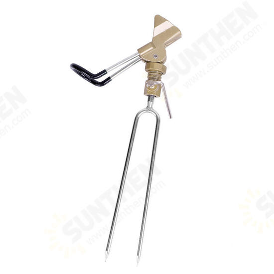Fishing Rod Holder Adjustable Fishing Stand Bracket Stainless Steel Insert Seat Fishing Rod Holder Adjustable Fishing Stand Bracket Stainless Steel Insert Seat