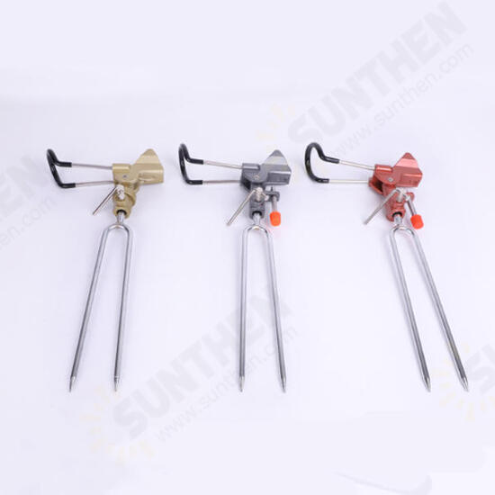 Fishing Rod Holder Adjustable Fishing Stand Bracket Stainless Steel Insert Seat Fishing Rod Holder Adjustable Fishing Stand Bracket Stainless Steel Insert Seat