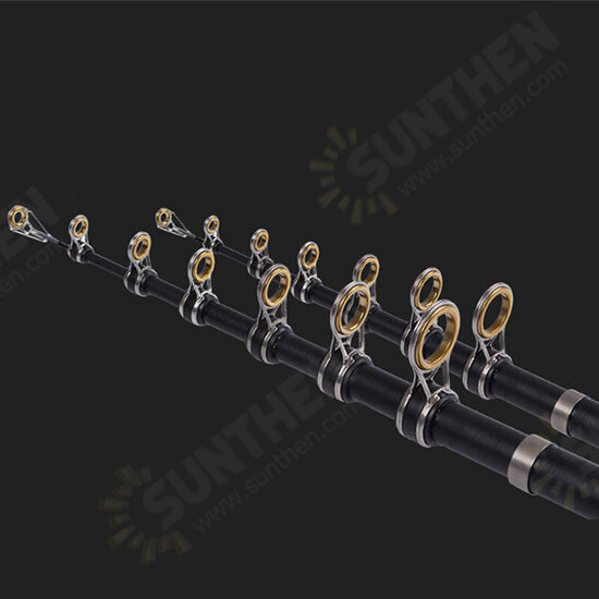 Fishing Rod Spinning Telescopic Rod Carbon Rod Short Tube Portable Outdoor Fishing Tools Fishing Rod Spinning Telescopic Rod Carbon Rod Short Tube Portable Outdoor Fishing Tools