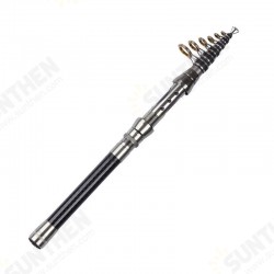Fishing Rod Spinning Telescopic Rod Carbon Rod Short Tube Portable Outdoor Fishing Tools