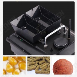 H18 RC Fishing Bait Boat 500M Long-range Fishing Boat Double Hopper LED Night Light Fixed Speed Cruise Control H18 RC Fishing Bait Boat 500M Long-range Fishing Boat Double Hopper LED Night Light Fixed Speed Cruise Control
