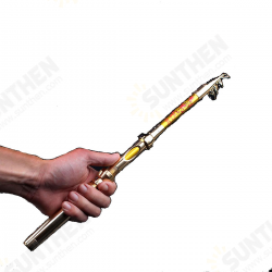 Hard Design Mini Sea Pole 1.8m/2.1m/2.4m/2.7m Portable Carbon Fiber Telescope Fishing Rod