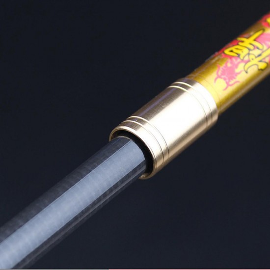 Hard Design Mini Sea Pole 1.8m/2.1m/2.4m/2.7m Portable Carbon Fiber Telescope Fishing Rod