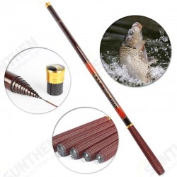 High Carbon Fiber 3.6-7.2M Ultra Hard Telescopic Fishing Rod Reel Combo Sea Fishing High Carbon Fiber 3.6-7.2M Ultra Hard Telescopic Fishing Rod Reel Combo Sea Fishing