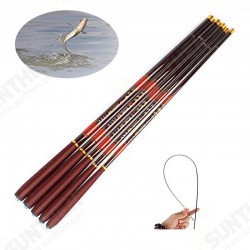High Carbon Fiber 3.6-7.2M Ultra Hard Telescopic Fishing Rod Reel Combo Sea Fishing