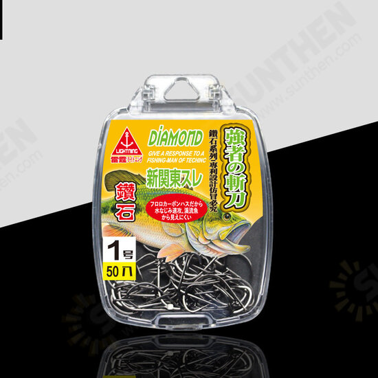 High Carbon Steel Fishing Hook Diomand Fishing Tackle High Carbon Steel Fishing Hook Diomand Fishing Tackle