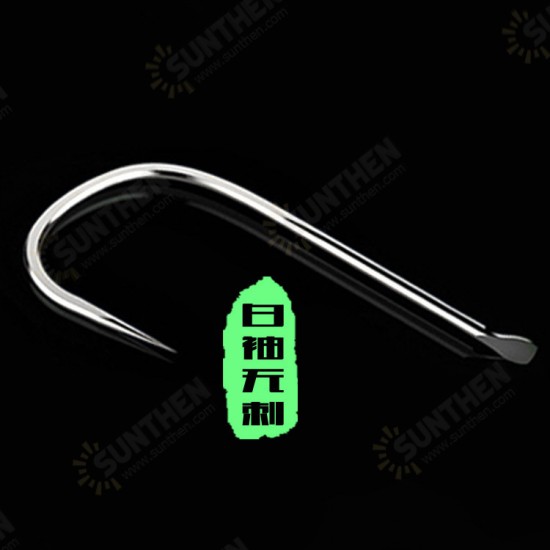 High Carbon Steel Fishing Hook No Thorns Golden Black Silver Tackle High Carbon Steel Fishing Hook No Thorns Golden Black Silver Tackle
