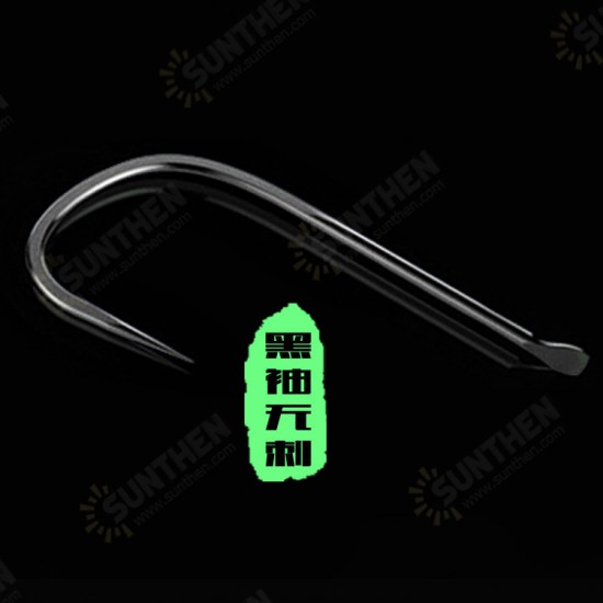 High Carbon Steel Fishing Hook No Thorns Golden Black Silver Tackle High Carbon Steel Fishing Hook No Thorns Golden Black Silver Tackle