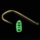 High Carbon Steel Fishing Hook No Thorns Golden Black Silver Tackle