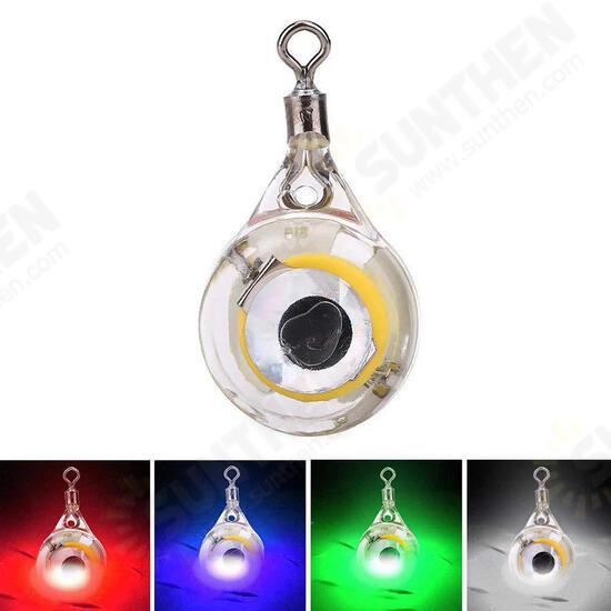 LED Underwater Fish Attraction Lure Light Luminous Colorful Fishing Lamp IP67 Waterproof