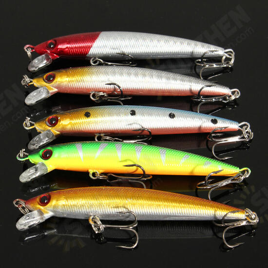 Lot 56 Mixed Minnow Fishing Lures Bass Baits Crankbaits Sharp Hooks Tackle Set