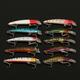 Lot 56 Mixed Minnow Fishing Lures Bass Baits Crankbaits Sharp Hooks Tackle Set