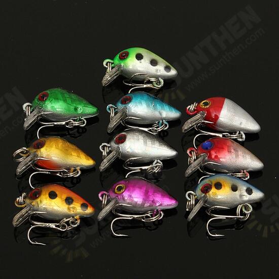 Lot 56 Mixed Minnow Fishing Lures Bass Baits Crankbaits Sharp Hooks Tackle Set