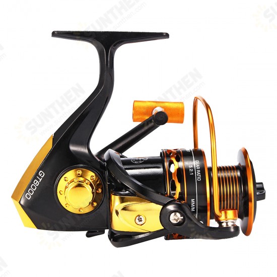 Metal+Plastic 4000-6000 Spinning Fishing Reel Salwater Freshwater Fishing Reel