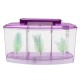 Mini Pool Ecosystem Aquarium Fish Tank With LED Light Fish Aquarium Tank Divider Filter Water For Small Fish Mini Pool Ecosystem Aquarium Fish Tank With LED Light Fish Aquarium Tank Divider Filter Water For Small Fish