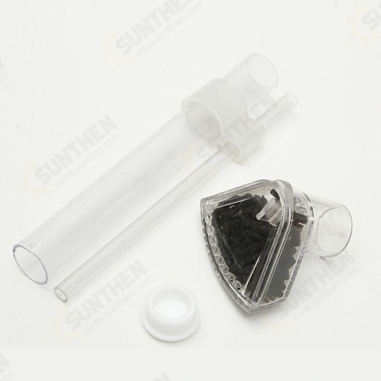 Mini Pool Ecosystem Aquarium Fish Tank With LED Light Fish Aquarium Tank Divider Filter Water For Small Fish Mini Pool Ecosystem Aquarium Fish Tank With LED Light Fish Aquarium Tank Divider Filter Water For Small Fish