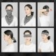 Multifunctional Ice Silk Sunscreen Headscarf Windproof Anti-dust Face Mask Neck Portector Cycling Fishing