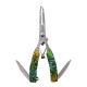 Mutifunction Fishing Pliers Line Cutter Hook Remover Stainless Steel Folding Scissors Fish Grip Fishing Tackle