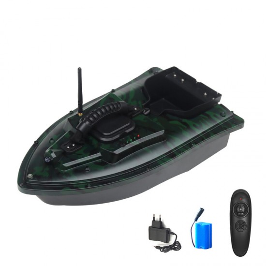 New RC Boat 500m Load 1.5kg Smart Auto Fishing Boat Feeding Lure Boat 5200mAh Battery Remote Control Fishing Tackle