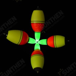 Night Lighting Fishing Float EVA Electronic Light with 2 Button Cells Pesca Tackle Tools Night Lighting Fishing Float EVA Electronic Light with 2 Button Cells Pesca Tackle Tools