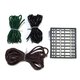 One Set Assorted Carp Fishing Accessories Hooks Rubber Tubes Swivels Beads Sleeves Combo Box