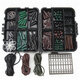 One Set Assorted Carp Fishing Accessories Hooks Rubber Tubes Swivels Beads Sleeves Combo Box