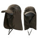 Outdoor Fishing Hat Windproof Sunshade Cap Ear Neck Cover UV Protection Fishing Flap Caps Fishermen Hat