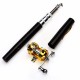 PFS-02 Mini Telescopic Portable Pocket Pen Shape Aluminum Alloy Fishing Rod Reel Line Combos PFS-02 Mini Telescopic Portable Pocket Pen Shape Aluminum Alloy Fishing Rod Reel Line Combos