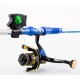 Portable Black ABS Electronic Fish Bite Alarm Loud Sound Sensitive Fishing Alarm Tool
