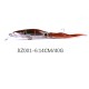 Skirted Squid Lure 1pcs 14cm/40g Hard Body Trolling Tuna Fishing Lure