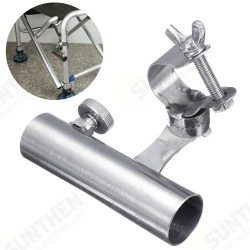 Stainless Steel Fishing Rod Holder Chair Mounted Fishing Rod Rack Bracket Connect Stainless Steel Fishing Rod Holder Chair Mounted Fishing Rod Rack Bracket Connect