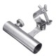 Stainless Steel Fishing Rod Holder Chair Mounted Fishing Rod Rack Bracket Connect