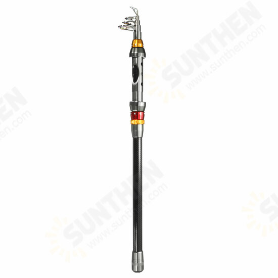 Strong Carbon Fiber Ultralight Telescopic Fishing Rod Outdoor Sea Spinning Fishing Pole-1.8M/2.1M/2.4M/2.7M/3.0M/3.6M