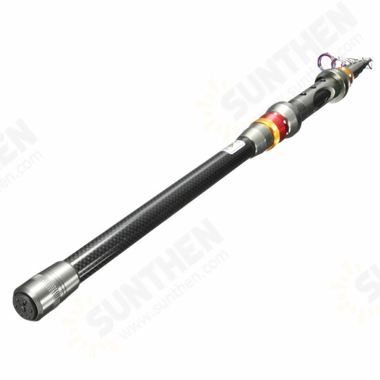 Strong Carbon Fiber Ultralight Telescopic Fishing Rod Outdoor Sea Spinning Fishing Pole-1.8M/2.1M/2.4M/2.7M/3.0M/3.6M