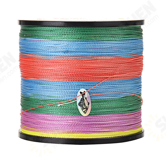 Super Strong Braided Fishing Line 1000m 4 Strands PE Braid 10/15/30/55/80/130lbs Fishing Tackle