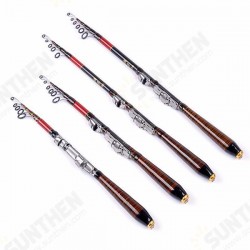 TLR-01 Ultralight Super Hard Carbon Telescopic Lure Fishing Rod Portable Fishing Vessel TLR-01 Ultralight Super Hard Carbon Telescopic Lure Fishing Rod Portable Fishing Vessel