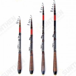 TLR-01 Ultralight Super Hard Carbon Telescopic Lure Fishing Rod Portable Fishing Vessel TLR-01 Ultralight Super Hard Carbon Telescopic Lure Fishing Rod Portable Fishing Vessel