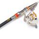 TSR-01 Telescopic Fishing Rod Carbon Spinning Sea Fishing Pole Hand Fishing Tackle Sea Rod