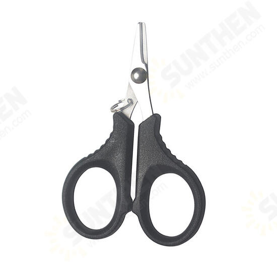 Tungsten Steel Sawtooth Fishing Scissors For Cutting PE Line Lead Weight Fishing Tackle